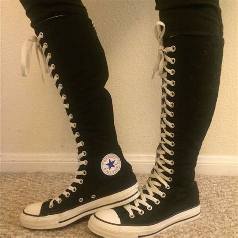 Converse long boots - 1-48 of over 1,000 results for "womens leather converse" Results. Price and other details may vary based on product size and color. ... Unisex Chuck Taylor All Star Malden Street Mid High Sneaker Boot Leather - Lace up Closure Style - Black 9. 5.0 out of 5 stars 3. $109.09 $ 109. 09. FREE delivery Fri, Feb 16 . Or fastest delivery Thu, Feb 15 +5.